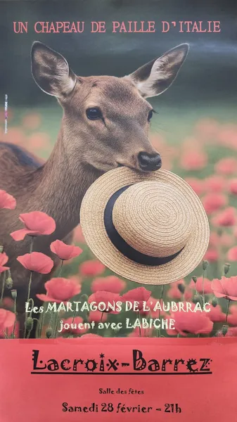 Soirée théâtre avec les Martagons de l'Aubrac