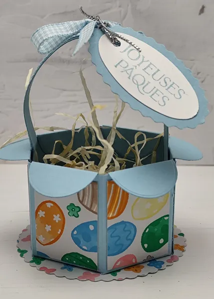 Atelier scrapbooking : réalisez votre panier de Pâques