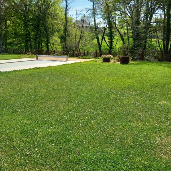 Détail piscine couverte, Thily Niel