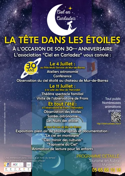 Ciel en Carladez célèbre ses 30 ans