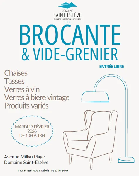Brocante et vide-Grenier - St Estève
