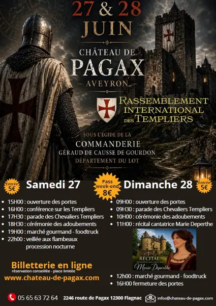 Journées templières au Château de Pagax
