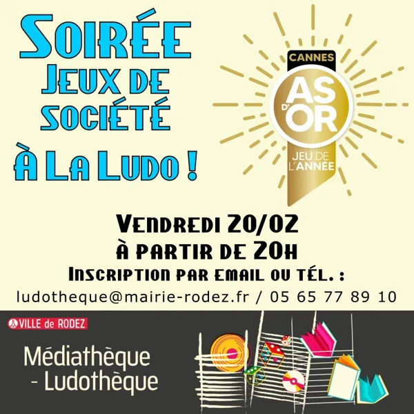 Soirée jeux de société