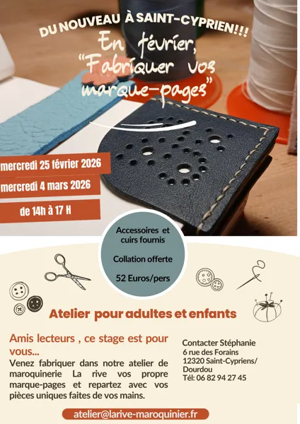 Atelier maroquinerie