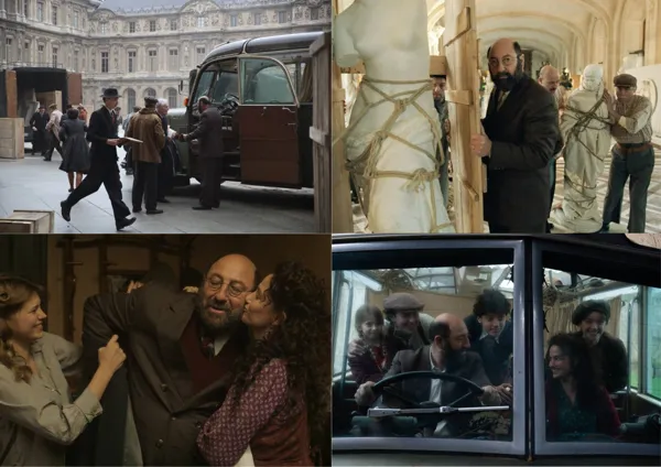 Les héros du Louvre, Allociné