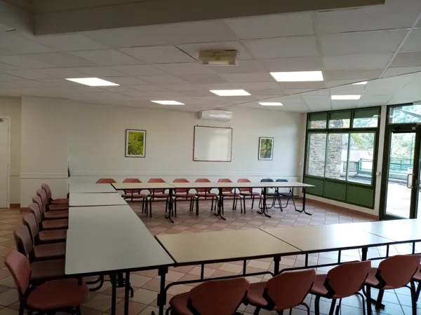 La salle de réunion, Centre Européen de Conques