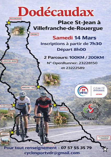 Dodécaudax : défi vélo