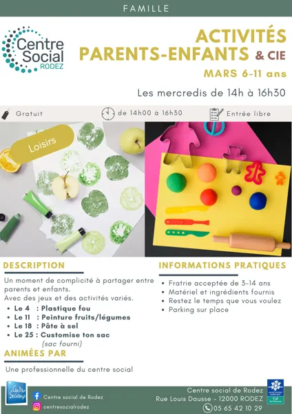 Activités parents & enfants (6-11ans)