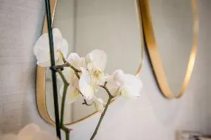 La salle de bain de la chambre Célestine, Le Couvent de la Salette