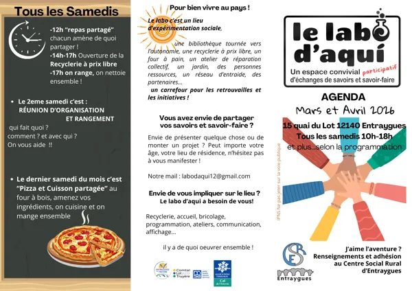 Atelier tricot à la machine