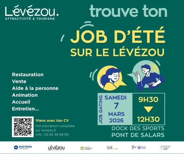 Job Dating du Lévézou : Trouve ton job d’été!