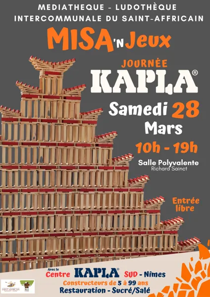 MISA’n Jeux : Journée Kapla