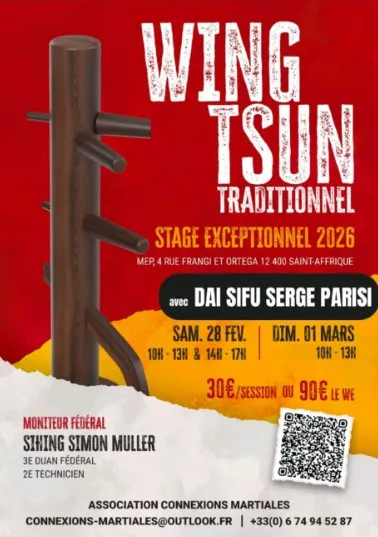 Stage de Wing Tsun Traditionnel