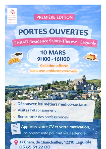Portes Ouvertes EHPAD Résidence Sainte-Thérèse