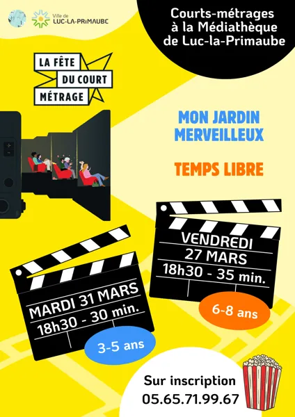 Projection courts métrages 6-8 ans