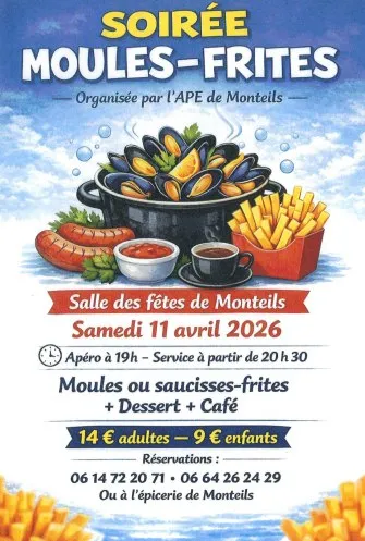 Soirée Moules-Frites