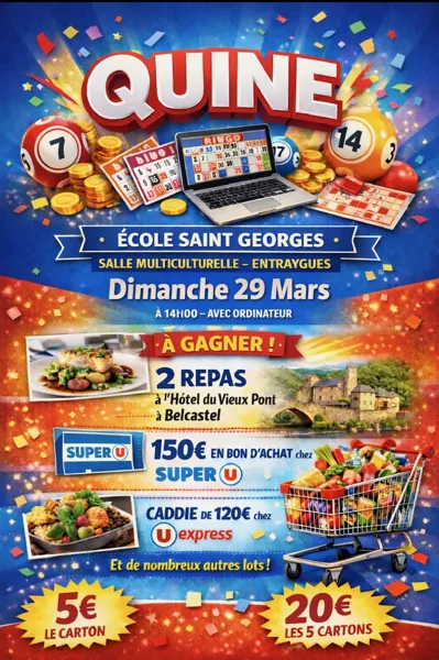 Loto-quine de l'école St Georges