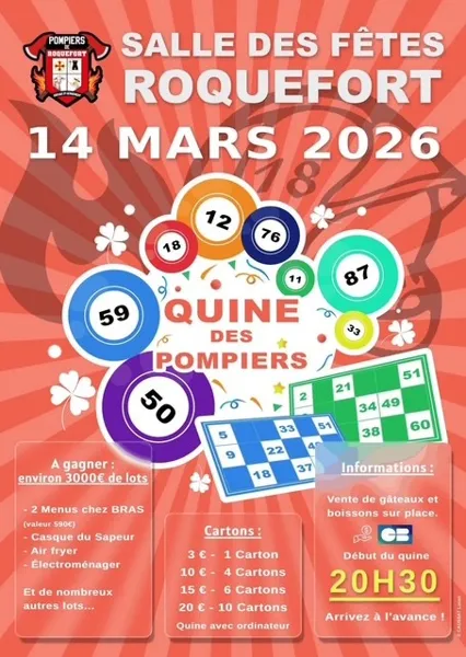 Quine des Sapeurs Pompiers