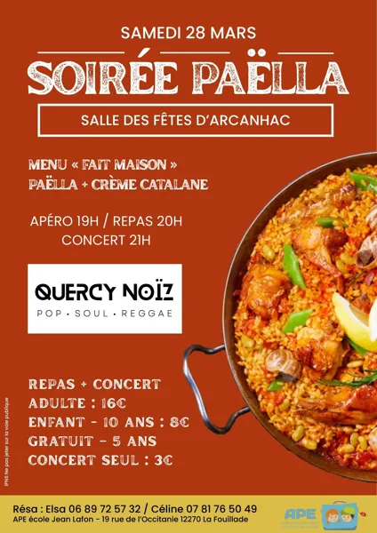 Soirée Paëlla