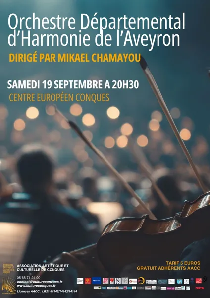 Concert de l’Orchestre Départemental d’Harmonie de l'Aveyron