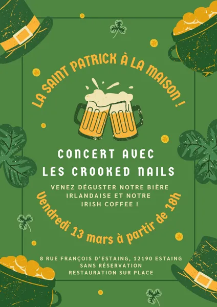 La Saint Patrick à La Maison