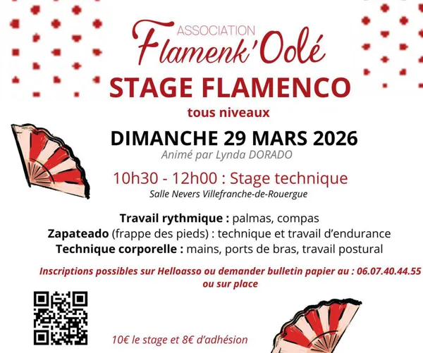 Stage technique de flamenco