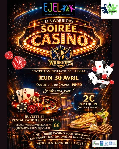 Soirée CASINO à Laissac