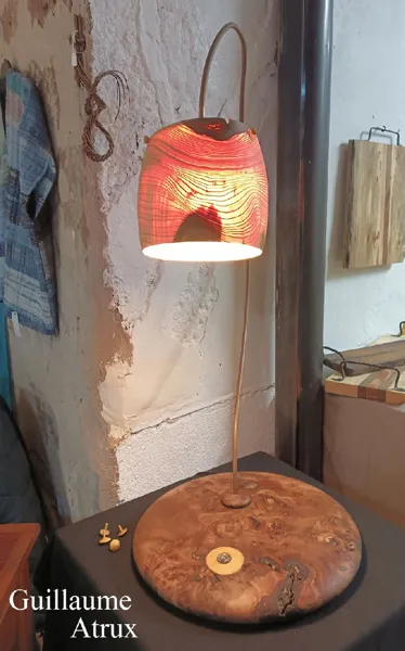 Guillaume Atrux - tourneur sur bois, Laurence Vidal-Meriot