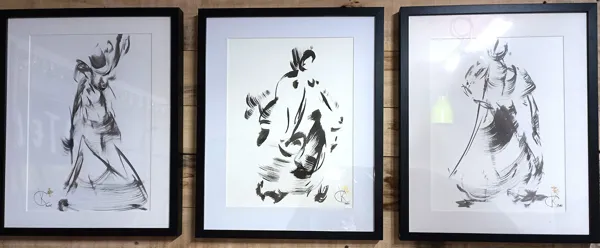 Gravures à l'encre - Christelle Puech, Laurence Vidal-Meriot