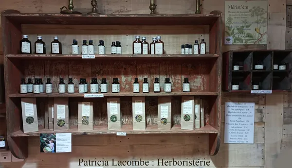 Patricia Lacombe - Mérist'èm - herboristerie, Laurence Vidal-Meriot