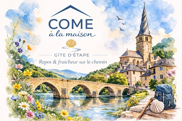 , Logo gite come à la maison