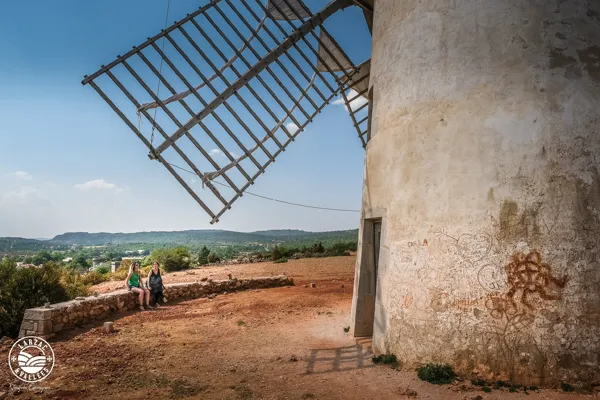 Visite du moulin du Rédounel, ©Virginie- Govignon - OFFICE DE TOURISME LARZAC VALLEES