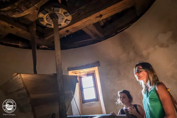 Visite du moulin du Rédounel, ©Virginie- Govignon - OFFICE DE TOURISME LARZAC VALLEES