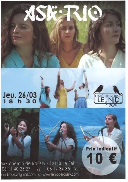 Concert Asa Trio