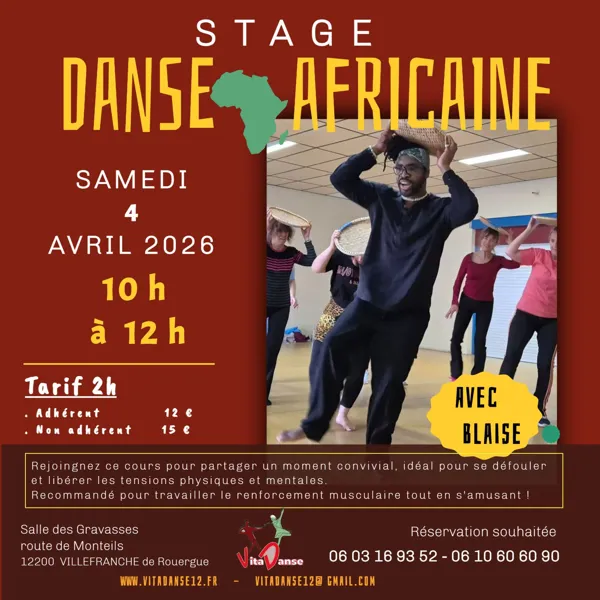 Stage de danse africaine