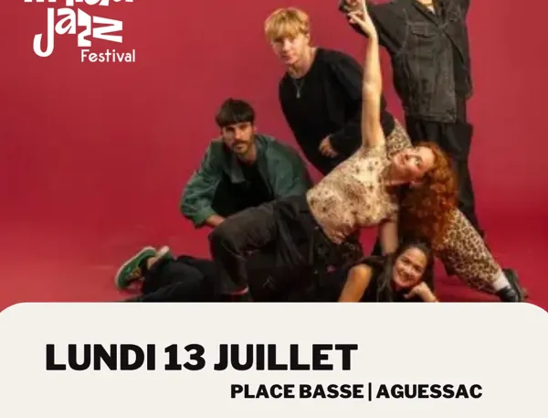 Jazz en Balade - Moustik Haterz le13 juillet — Millau Jazz Festival