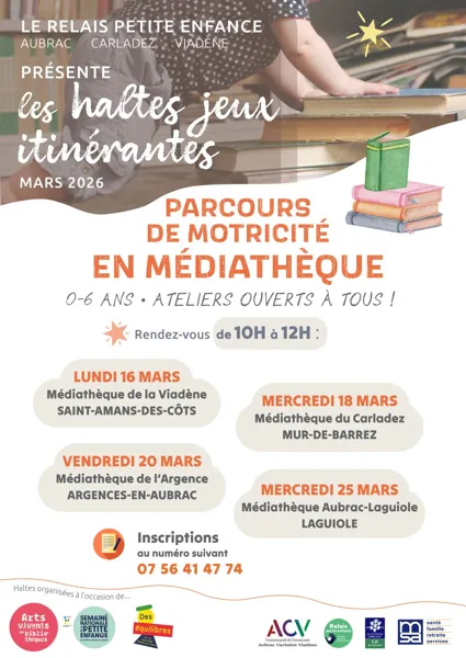 Halte jeux du Relais Petite Enfance à Argence-en-Aubrac