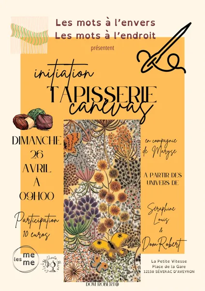 Initiation tapisserie canevas