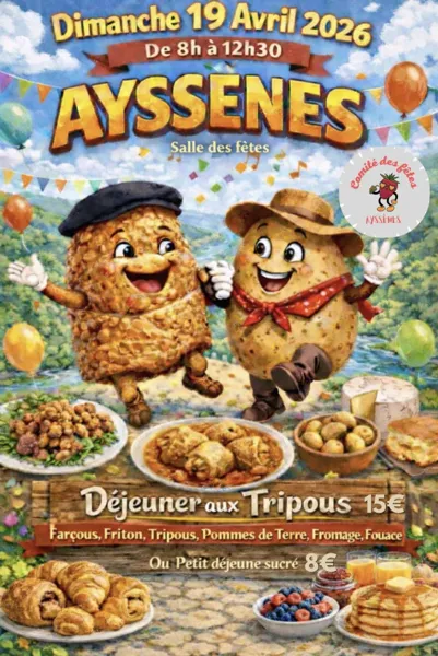 Déjeuner aux tripoux