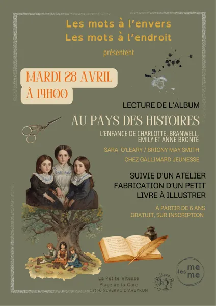 Lecture et atelier - Au pays des histoires
