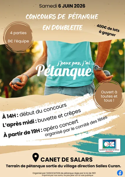 Pétanque et Apéro Concert