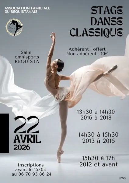 Stage de danse classique