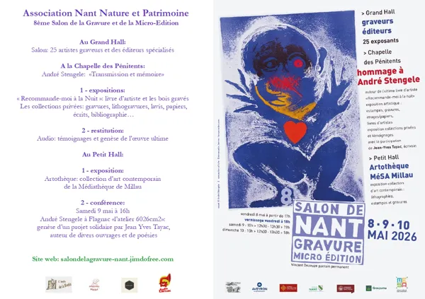 FLYER 1, salon de Nant Gravure