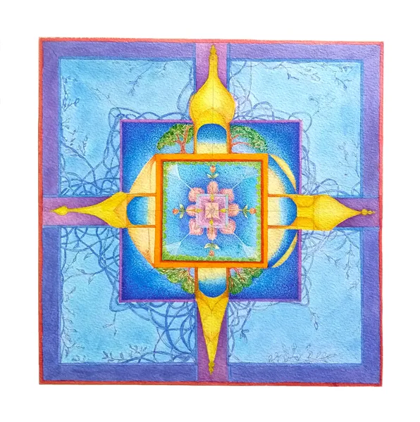 Fabrique en famille : atelier mandala