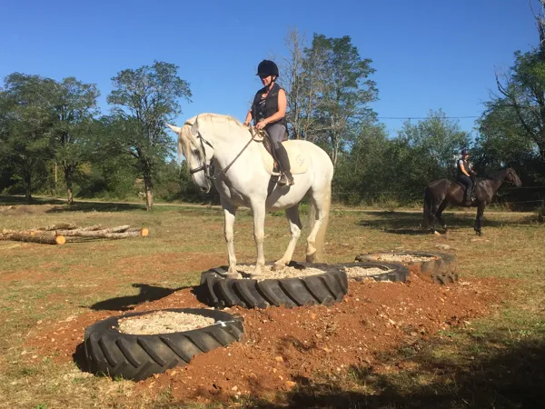 Centre équestre du Château de Laumiere, OT Villefranche-Najac