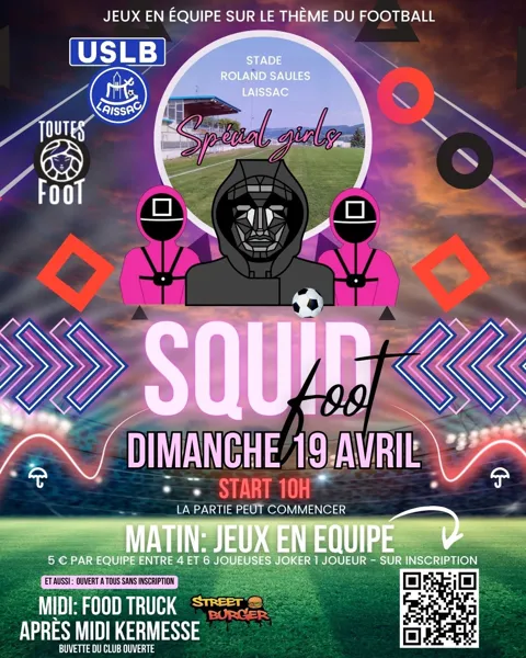 TOUTES FOOT LAISSAC 2026 - SQUID FOOT