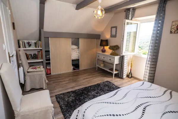 Chambre  1 lit double, 