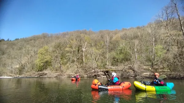 Packrafting avec Espaces Rivières
