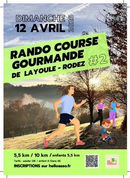 Randonnée / course gourmande de Layoule