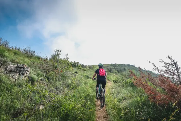 N°11 VTT - Contreforts de la Loubière, Virginie Govignon